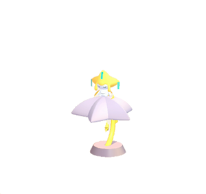 Purple Jirachi lamp
