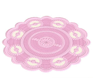 Rose Lace rug