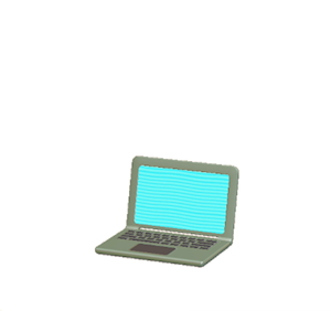 Green Laptop