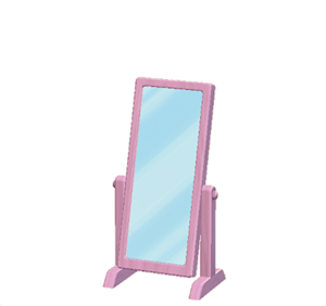 Rose Large mirror