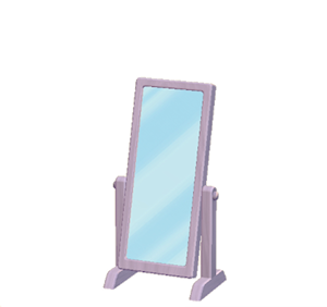 Purple Large mirror