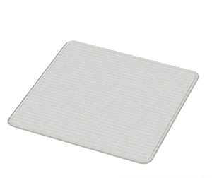 None Large square rug