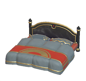 Gray Luxury bed