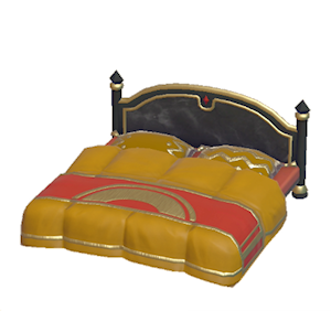 Yellow Luxury bed