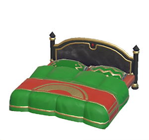 Green Luxury bed