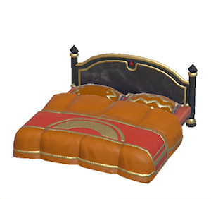 Orange Luxury bed