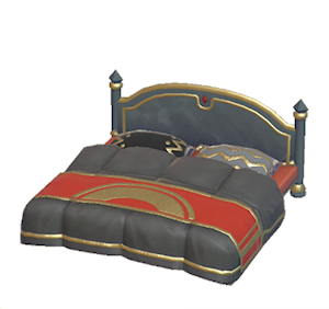 Gray Luxury bed