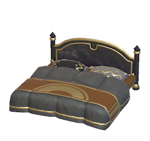 Brown Luxury bed