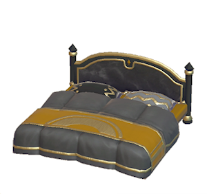 Yellow Luxury bed