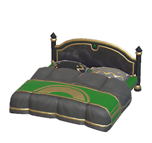 Green Luxury bed
