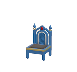 Blue Luxury chair