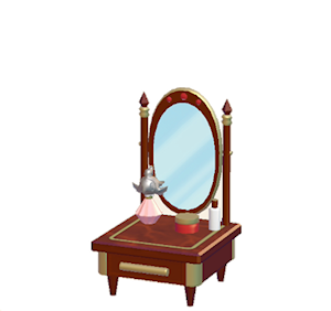 Red Luxury dresser