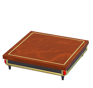 Red Luxury table