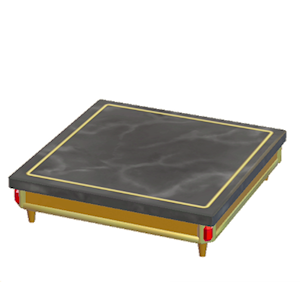 Yellow Luxury table