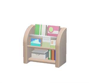 Beige Magazine rack