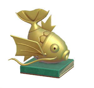 Aquamarine Magikarp decoration