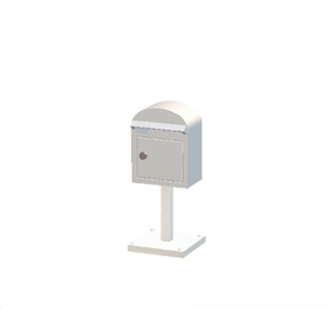 White Mailbox