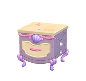 Plum Marine chest