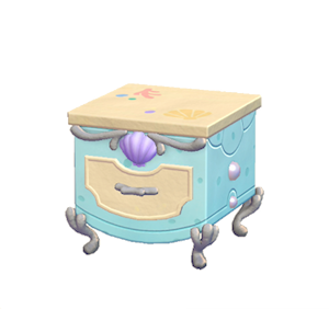 White Marine chest
