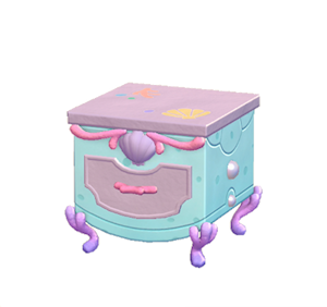 Plum Marine chest