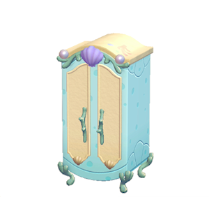 Aquamarine Marine closet