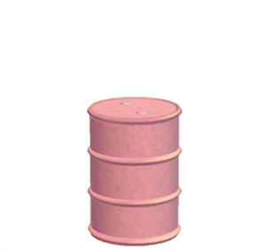 Pink Metal drum