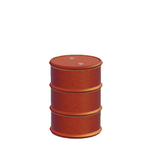 Red Metal drum