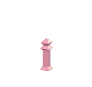 Pink Metal fencing