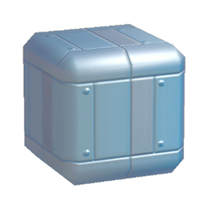 Blue Metal wall