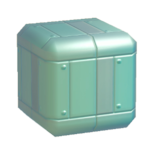 Aquamarine Metal wall