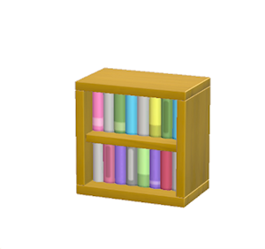 Yellow Mini bookcase