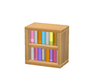 Orange Mini bookcase