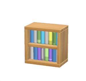 Blue Mini bookcase