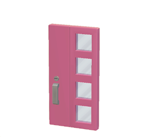 Rose Modern door