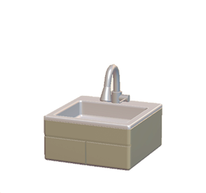 Beige Modern sink