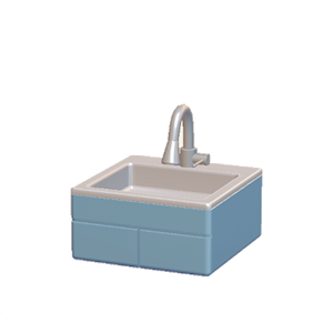 Gray Modern sink