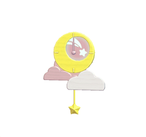 Pink Moon clock