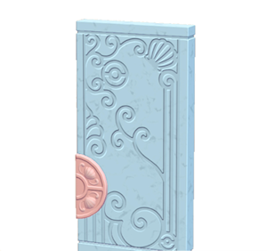 Cyan Ocean door