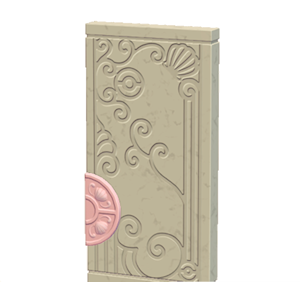 Beige Ocean door