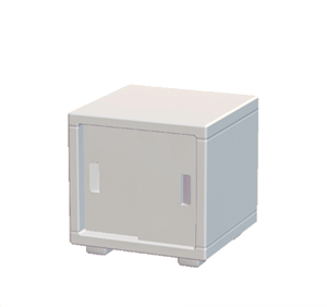White Office cabinet