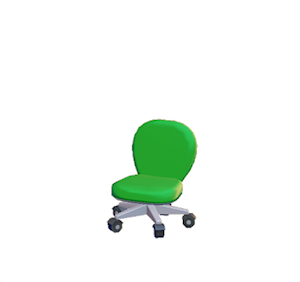 Green Office chair