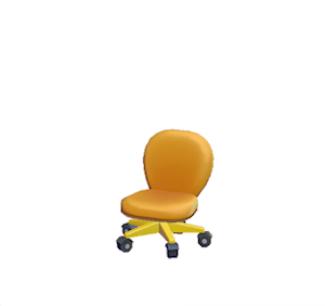 Yellow Office chair
