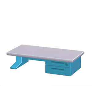 Blue Office desk