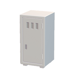 White Office locker