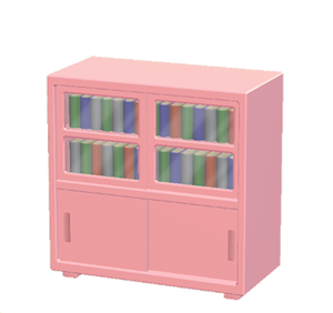 Pink Office shelf
