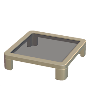 Beige Office table