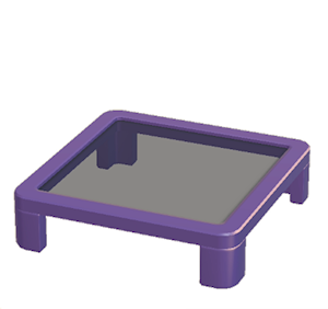 Plum Office table