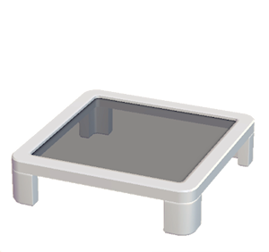 White Office table