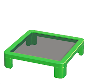 Green Office table