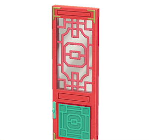Aquamarine Ornate door